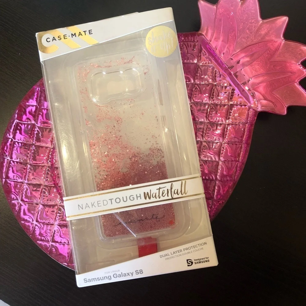 Case-mate phone case Samsung GalaxyS8 NIB waterfal